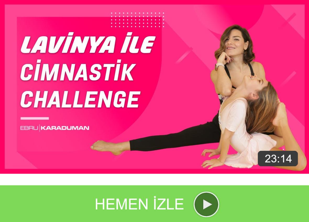 Lavinya ile Cimnastik Challenge